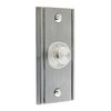 Iq America DP1633 Wired Classic Contemporary Unlit Pushbutton Solid Brass  Doorbell BN DP1633
